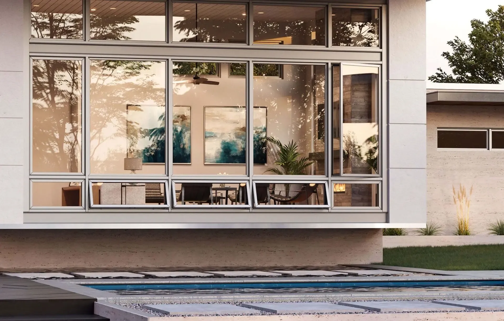 2_tovvqkyf4fmkn162hy2sl_1920x1222_8nqm0vkblz4p9bl3yg0gi-1920x1222 Modern home exterior with large glass windows